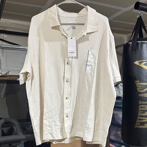 Goodfellow & Co Cream Button Down Shirt
